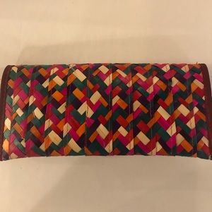 Handmade artisan clutch